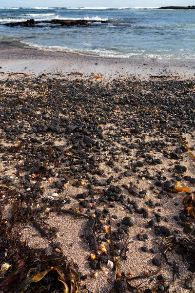 Paesaggio Marino Tempestoso Islanda — Foto Stock