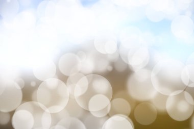 Bokeh Festival arka plan ile ufuk ışık