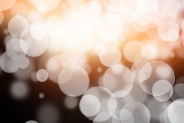 Bokeh Festival arka plan ile ufuk ışık