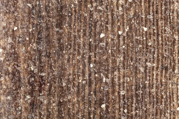 Frost Auf Einer Alten Holzoberfläche Wintermorgentau Und Frost — Stockfoto