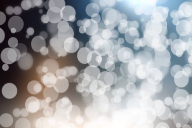 Bokeh Festival arka plan ile ufuk ışık