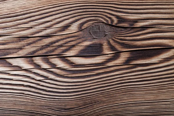 木を燃やした背景の素朴な質感 大まかな風化した木の板 — ストック写真