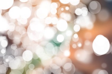 Bokeh Festival arka plan ile ufuk ışık