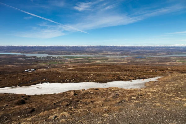 Piękne wielokolorowe wiosenne krajobrazy Islandii — Zdjęcie stockowe