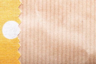 Çok renkli pamuklu kumaş. Ba için çizgili kağıt dokusu.