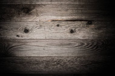 Arka plan için eski ahşap rustik doku. Kaba yıpranmış ahşap