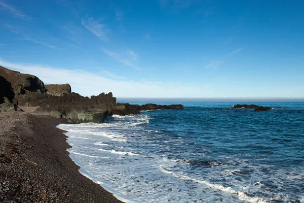 Hermoso paisaje de mar de primavera de Islandia — Foto de Stock