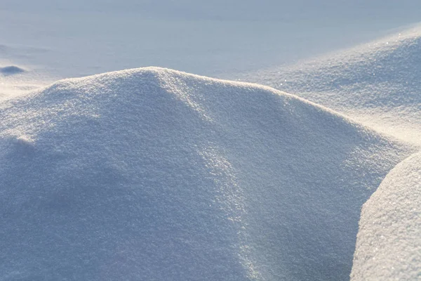 Textuur van schone zuivere sneeuw voor natuurlijke winter achtergrond — Stockfoto