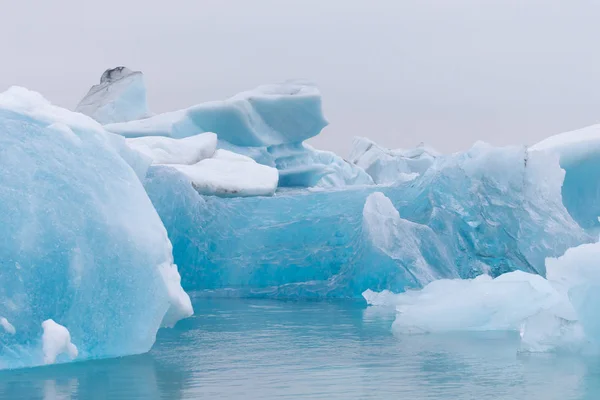 Żarty z laguny lodowej na południu Islandii Obraz Stockowy