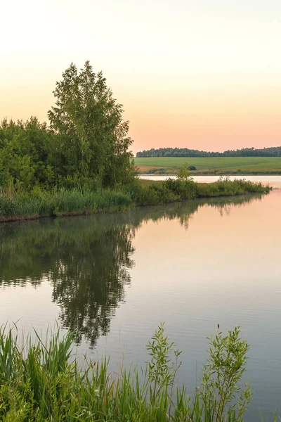 Natur Och Landskap Ryssland Resa Genom Regionen Saratov Volga Regionen — Stockfoto