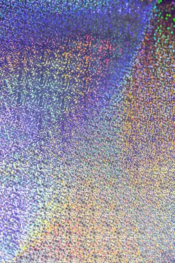 Bokeh etkisi ile bir degrade parlayan sihirli ile arka plan çok renkli soyut festival gökkuşağı inci holografik parlak