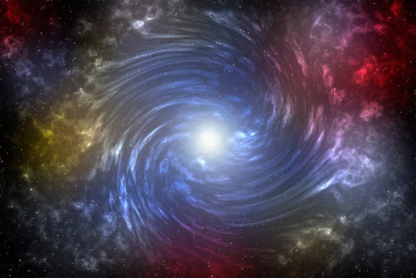 Illusztráció Bolygók Galaxis Sci Tapéta Mélyűr Szépsége Milliárdnyi Galaxis Világegyetemben — Stock Fotó