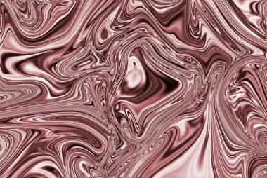 Altın dalgaların mermer dokusu. Değerli metal akış görüntüsü. Sıvı altın yüzey çalışması