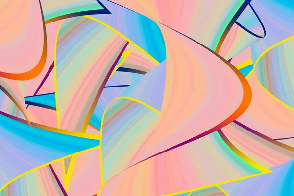 Färgglada Ränder Abstrakt Bakgrund Sträckta Pixlar Effekt Dekorativa Fantasi Prydnader — Stockfoto