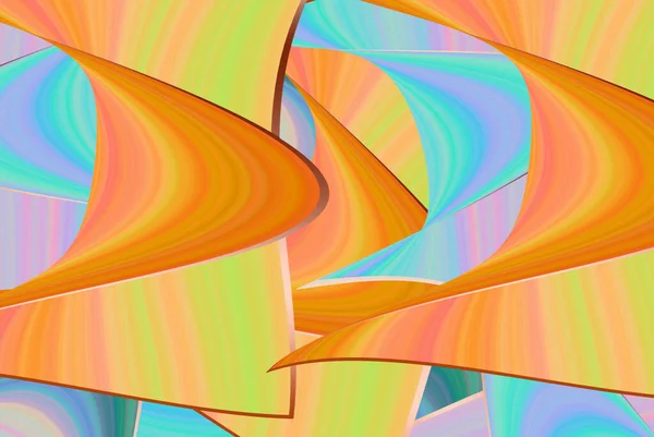 Vackra Färgglada Ränder Abstrakt Bakgrund Sträckta Pixlar Effekt Dekorativa Fantasi — Stockfoto