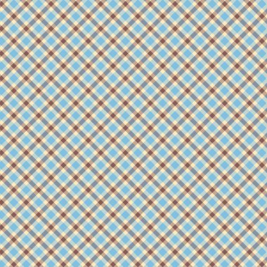 Ekose desenli. Tartan, ekose, masa örtüsü, gömlek, elbise, yatak örtüsü ve diğer tekstil kumaşlarından örtü dokusu.