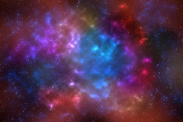 Ilustrație Planete Galaxie Tapet Science Fiction Frumuseţea Spaţiului Adânc Miliarde — Fotografie, imagine de stoc