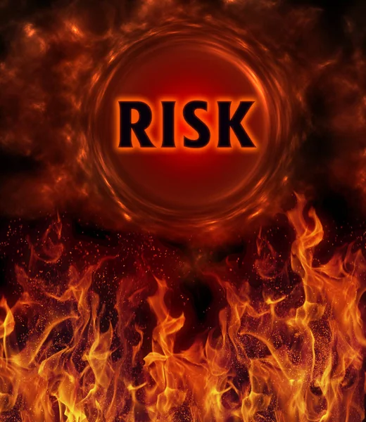 Abstracte Achtergrond Met Risk Concept Denken Creativiteit Illustratie — Stockfoto