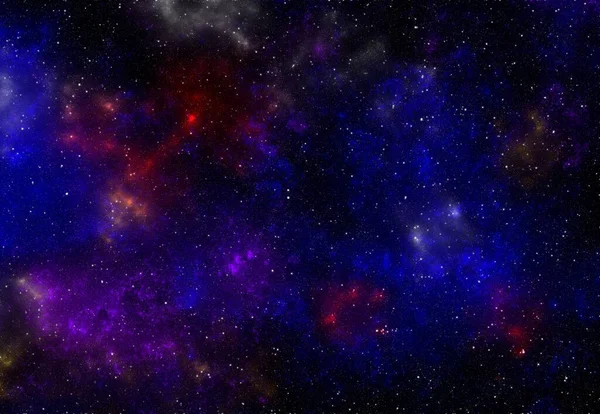 Κοσμική Τέχνη Πλανήτες Και Γαλαξίας Ταπετσαρία Επιστημονικής Φαντασίας Ομορφιά Του — Φωτογραφία Αρχείου