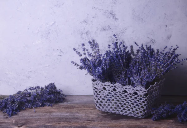 Lavanta çiçek dekorasyon ahşap tablo