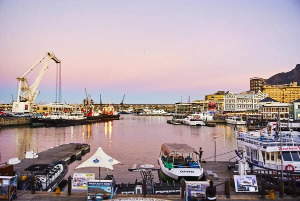 The Victoria & Alfred (V&A) Waterfront in Cape Town is situated on the Atlantic shore, Table Bay Harbour, the City of Cape Town and Table Mountain. Adrian van der Vyver designed the complex. Prince Alfred, second son of Queen Victoria, visited the Ca