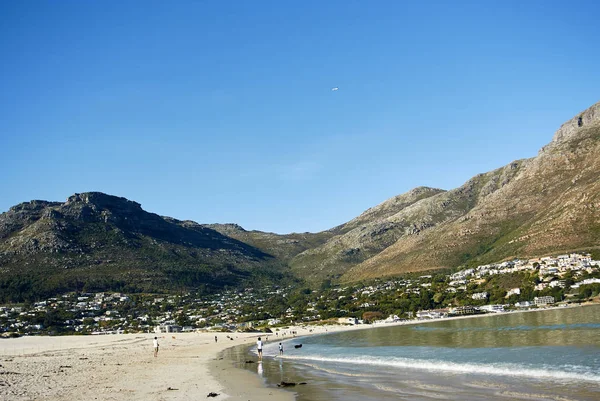 Hout Bay Afrikaans Houtbaai Oznacza Drewno Bay Miasto Pobliżu Cape — Zdjęcie stockowe
