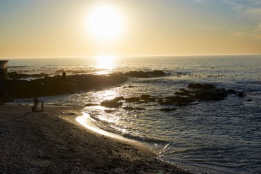 su kenarındaki geçit ve seaview Camps bay 