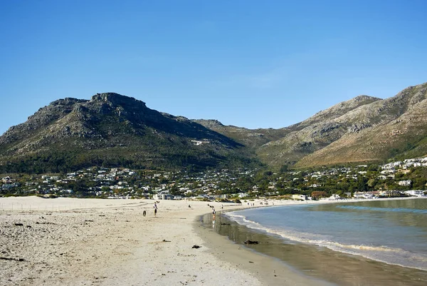 Hout Bay Afrikaans Houtbaai Oznacza Drewno Bay Miasto Pobliżu Cape — Zdjęcie stockowe