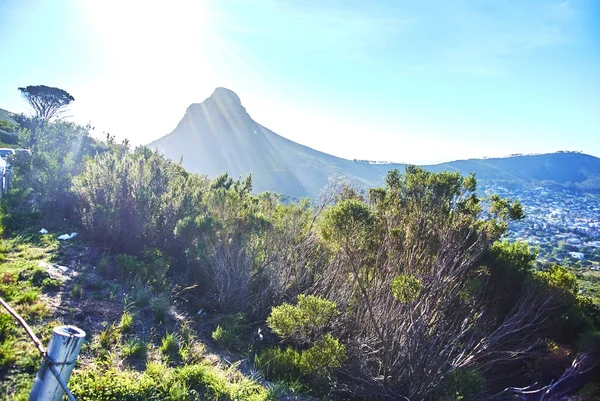 Masa Dağı Milli Parkı Daha Önce Cape Yarımadası Milli Parkı — Stok fotoğraf
