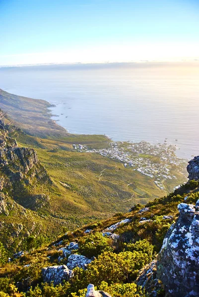 Table Mountain National Park Wcześniej Znany Jako Parku Narodowego Półwyspu — Zdjęcie stockowe