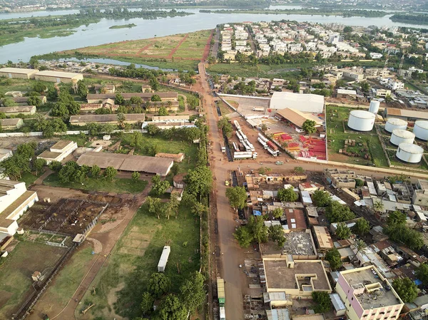 Bamako Jest Stolica Największe Miasto Mali Mln 2006 Roku Był — Zdjęcie stockowe