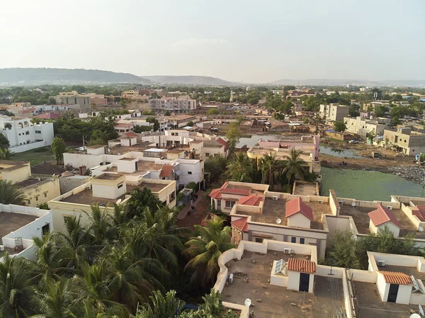 Бамако Является Столицей Крупнейшим Городом Мали Населением Миллиона Человек Оценкам Лицензионные Стоковые Изображения