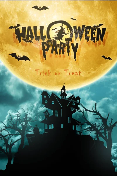 Cadılar Bayramı, hayalet, balkabağı. Tasarım bir tatil el ilanı, davetiye kartı, kartpostal.