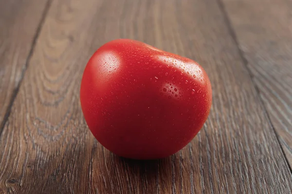 Tomates Sobre Fondo Madera — Foto de Stock