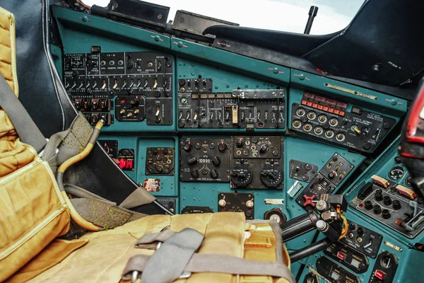 Minsk Belarus September 2018 Museum Avionics Helicopter Cobine Helicopter Multipurpose — Stock Photo, Image