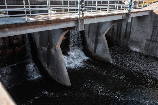 Barrage Sur Rivière Barrage Sur Rivière Minsk — Photo