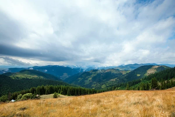 Montagna, bellissimo paesaggio. Ucraina, i Carpazi. Concetto di viaggio, turismo, vacanze, vacanze — Foto Stock