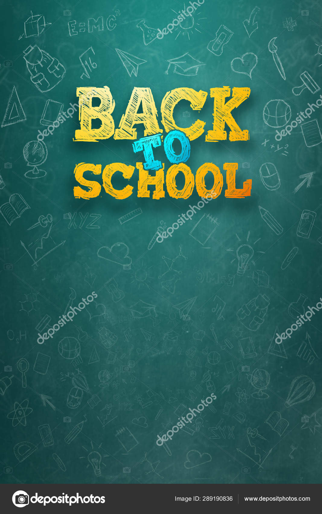 Creative background, inscription Back to school, elements of education and  space for text in the background. Flyer A4, poster for sale, discounts. 3D  illustration, 3D rendering Stock Photo by ©MarkoAliaksandr 289190836