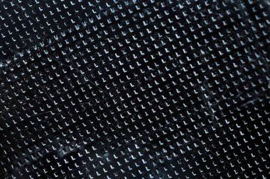 Hidroisol dokusu, siyah soyut doku. Koyu arkaplan