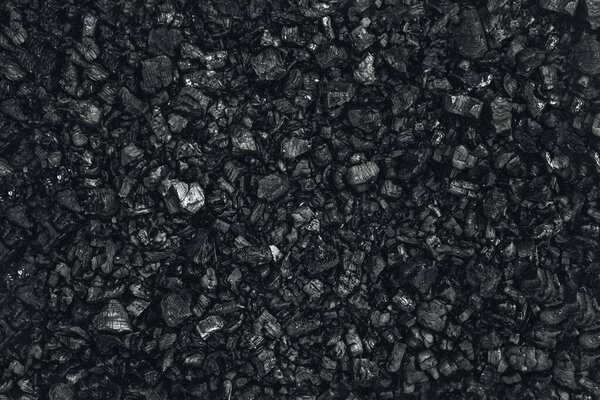 Dark coal texture, coal mining, fossil fuels, environmental pollution.