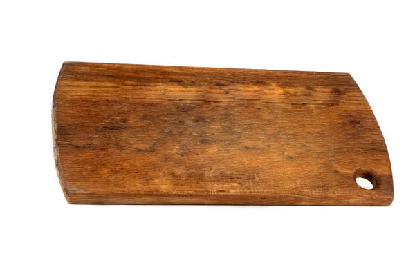 Vecchio Grunge Legno Taglio Tavolo Cucina Sfondo Texture Wooden Tagliere — Foto Stock