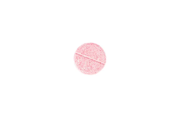 Pillole Isolate Sfondo Bianco Concetto Trattamento Vitamine Pillole — Foto Stock