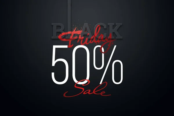 Prozent Black Friday Sale Inscription Discount Und Hot Sale Auf — Stockfoto