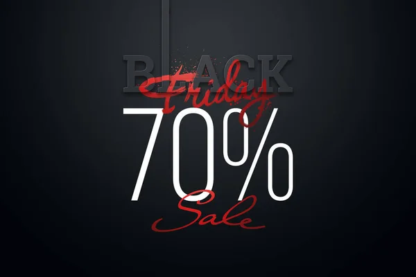 Prozent Black Friday Sale Inscription Discount Und Hot Sale Auf — Stockfoto