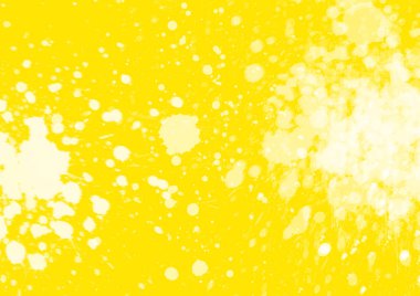 Sarı su renk düzeltme ekleri grafik fırça darbeleri etkisi arka plan tasarımlar öğesi 