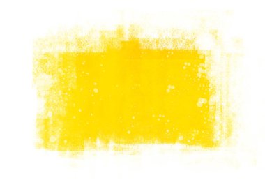 Sarı su renk düzeltme ekleri grafik fırça darbeleri etkisi arka plan tasarımlar öğesi 