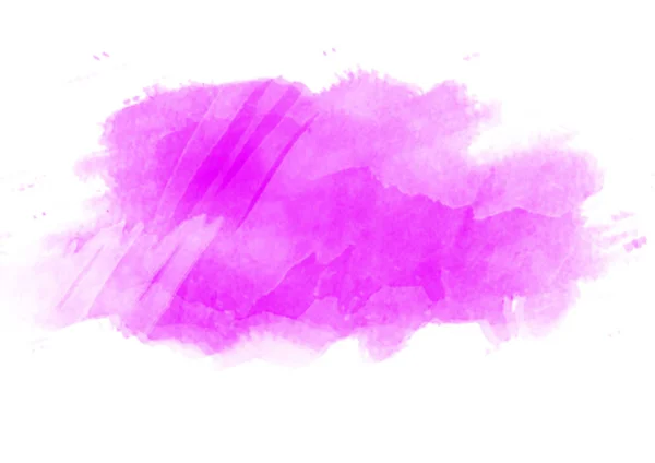 Purple Water Color Patches Graphic Brush Strokes Effect Background Designs — Stock Photo, Image