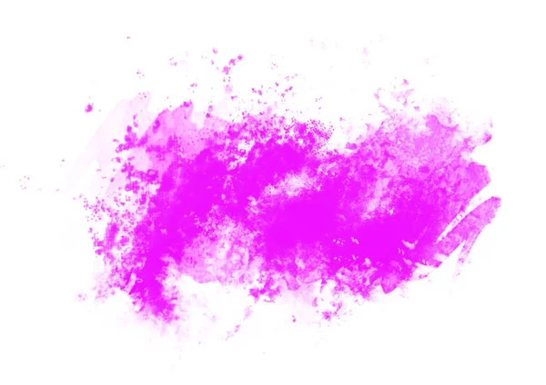 Colori Acqua Viola Patch Pennellate Grafiche Effetto Sfondo Disegni Elemento — Foto Stock