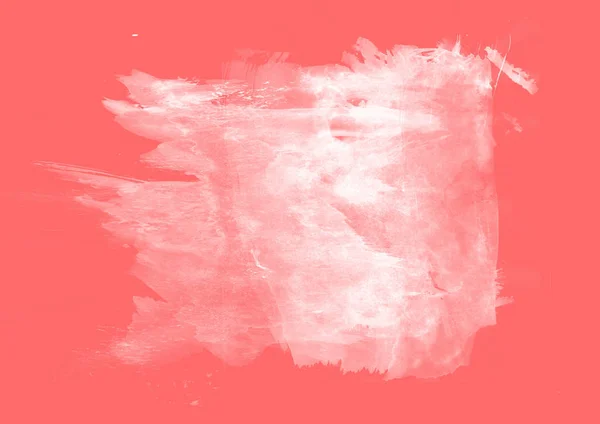 Κόκκινο Νερό Χρώματος Μπαλώματα Γραφικών Πινέλο Εγκεφαλικά Επεισόδια Επίδραση Φόντο — Φωτογραφία Αρχείου