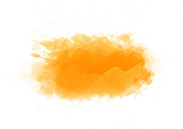Жовтий Графічний Колір Води Патчі Графічних Мазків Пензля Ефект Фоновий — стокове фото